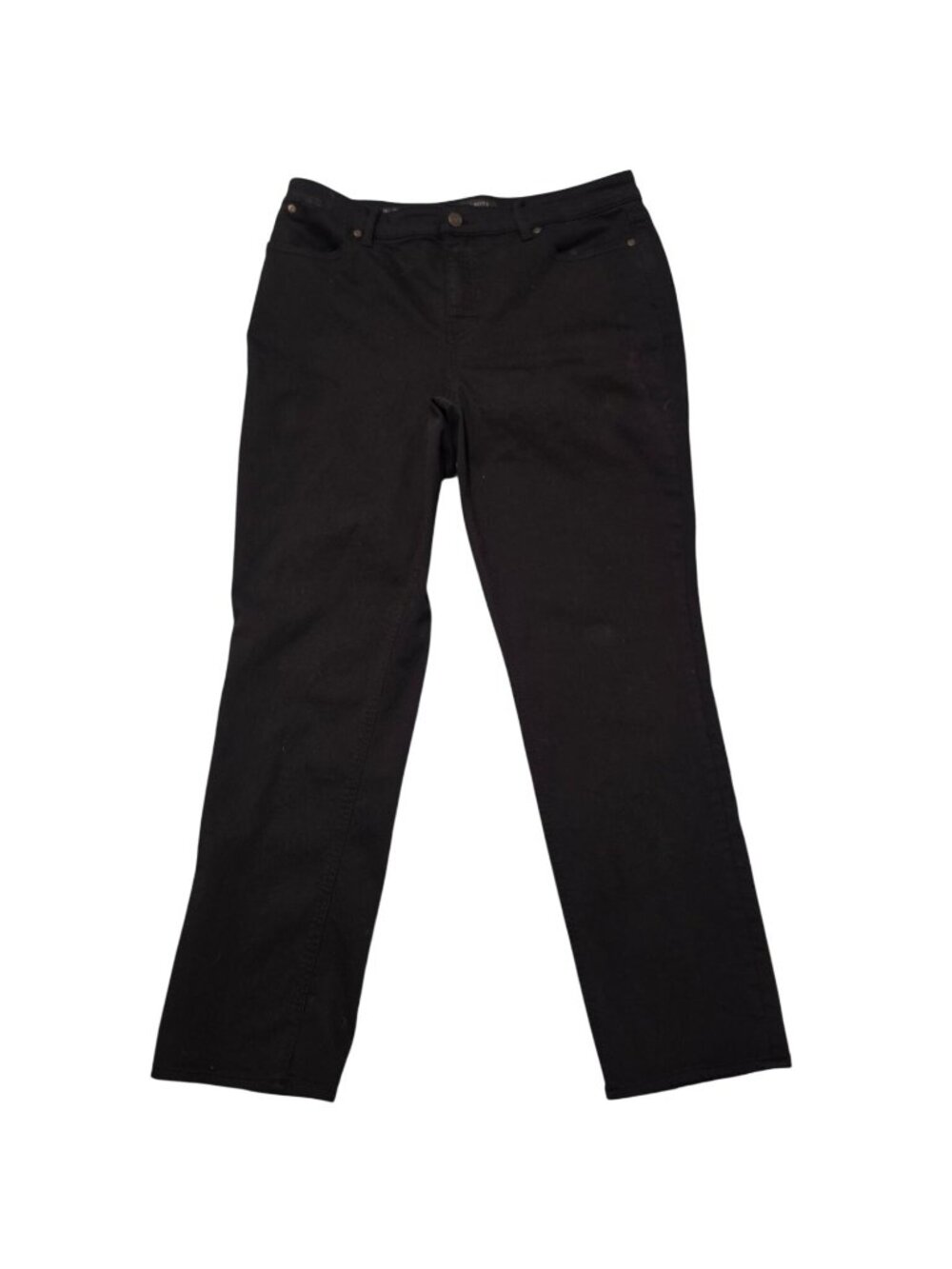 Talbots Flawless 5-Pocket High Rise Black Jeans 14